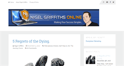Desktop Screenshot of nigelgriffithsonline.com